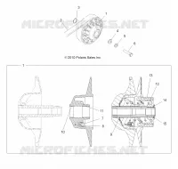 DRIVE TRAIN, SECONDARY CLUTCH