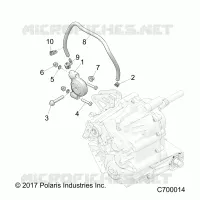 DRIVE TRAIN, MAIN GEARCASE MOUNTING
