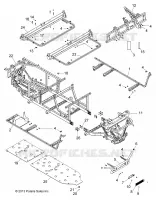 CHASSIS, FRAME AND FRONT BUMPER