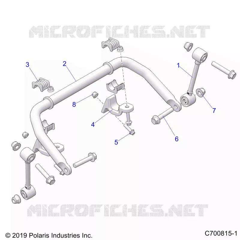 SUSPENSION, FRONT STABILIZER BAR- G21GMH99AL/BL (C700815-1)