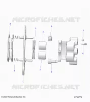 FRONT BRAKE CALIPER