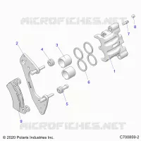 FRONT BRAKE CALIPER