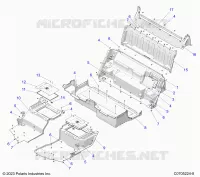 FLOOR, REAR CLOSEOFFS
