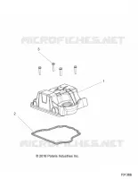 ENGINE, VALVE COVER