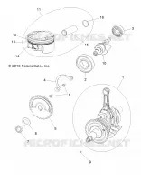 ENGINE, CRANKSHAFT, PISTON AND BALANCE SHAFT