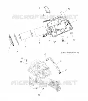 ENGINE, AIR INTAKE