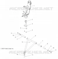 FRONT SUSPENSION AND A-ARM MOUNTING