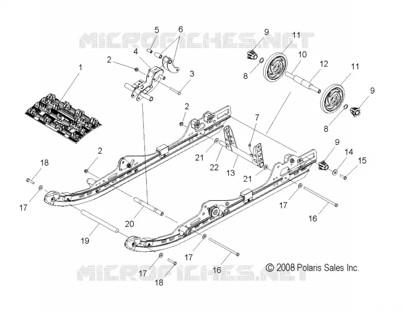 REAR SUSPENSION ASM.