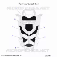 HOOD FOAM/SEAL