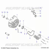 ENGINE, COOLING SYSTEM AND WATER PUMP