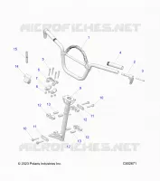 STEERING, HANDLEBAR MOUNTING
