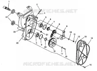 CHAINCASE ASSEMBLY XLT E940767,  XLT SP E940667    XLT SKS E940567 (49274227420017)