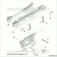 REAR BODYWORK BUMPER