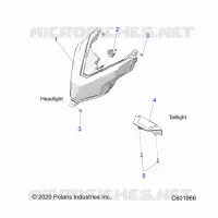 ELECTRICAL, HEADLIGHT AND TAILLIGHT