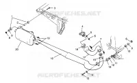 EXHAUST SYSTEM SCRAMBLER W967840 (4935823582A011)