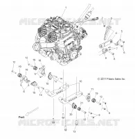 ENGINE, MOUNTING