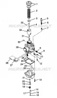 CARBURETOR SUPER SPORT 0980761 (4942874287C010)
