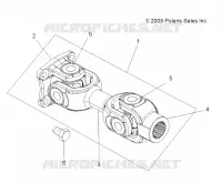 DRIVE TRAIN, PROP SHAFT, REAR