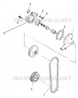 WATER PUMP 440 XCR (4921352135040A)