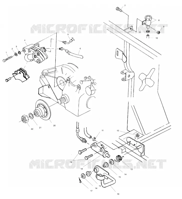 REAR BRAKE/FOOT PEDAL