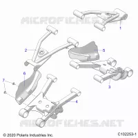REAR SUSPENSION CONTROL ARMS
