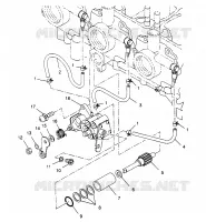 OIL PUMP ULTRA SKS 0960578, EURO ULTRA SKS E960578, AND  ULTRA RMK 0960978 (4931683168D001)