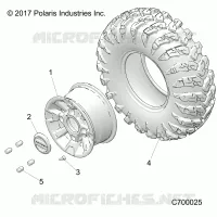 WHEELS, FRONT