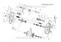 DRIVE TRAIN, GEARCASE (1 OF 2)