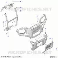 FRONT BUMPER AND MOUNTING
