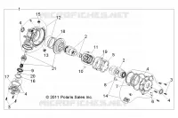 DRIVE TRAIN, FRONT GEARCASE INTERNALS