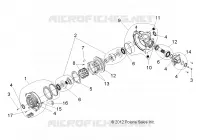 DRIVE TRAIN, FRONT GEARCASE INTERNALS