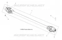 DRIVE TRAIN, PROP SHAFT, FRONT