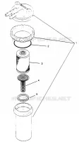 DRAIN HURRICANE B964466 AND  INTL. HURRICANE I964466 (4935733573C008)