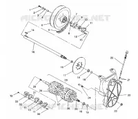 DRIVE TRAIN ASSEMBLY XLT/0930767,XLT SP/0930667    XLT SKS/0930567 (4923012301018A)