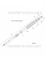 SUSPENSION, FRONT STRUT 