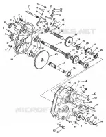 GEARCASE ASSEMBLY 4X4 350L S938139 (4924342434033A)