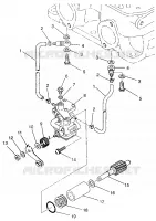 OIL PUMP 440 XC 0971760 (4937873787D001)