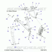 FRONT WISHBONES