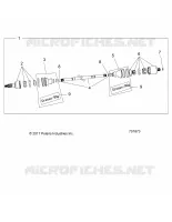 DRIVE TRAIN, REAR HALF SHAFT