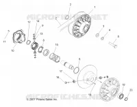 DRIVE TRAIN, SECONDARY CLUTCH