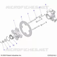 SUSPENSION, REAR CARRIER