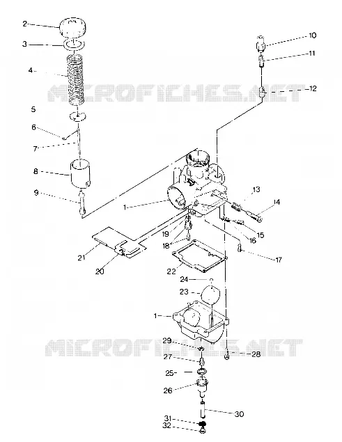 CARBURETOR 400 (4915411541055A)