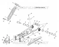 SWING ARM AND REAR SHOCK