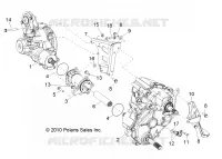 DRIVE TRAIN, GEARCASE, CARRIER MOUNTING (BUILT 5/17/10 AND AFTER)