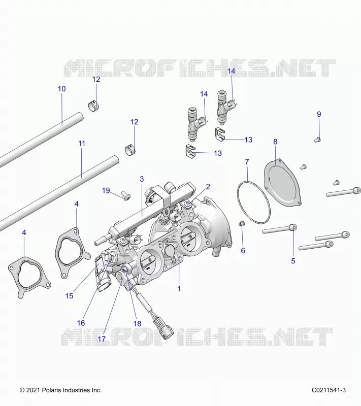 ENGINE, THROTTLE BODY