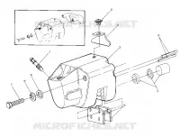 REAR BRAKE CALIPER ASSEMBLY  1988 4 X 4 UPDATE