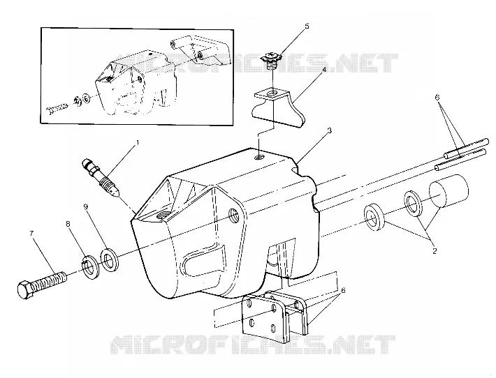 REAR BRAKE CALIPER ASSEMBLY  1988 4 X 4 UPDATE
