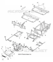 CHASSIS, FRAME AND FRONT BUMPER