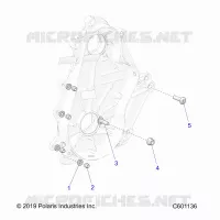 DRIVE TRAIN, CHAINCASE MOUNTING