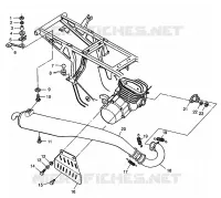 EXHAUST TRAIL BOSS W98AA25C (4945314531A010)